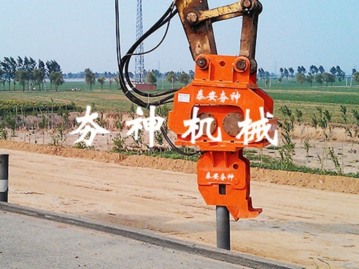 VC-D系列多功能液壓振動夯實機(jī)施工案例